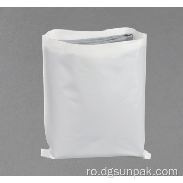 Genti de cumparaturi reciclate cu maner plat pliabile 100% grs